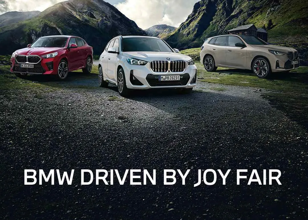 BMW DRIVEN BY JOY FAIR